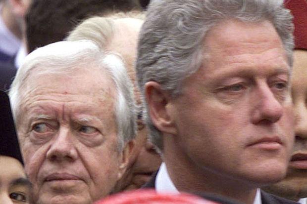 Carter et Clinton en 1999