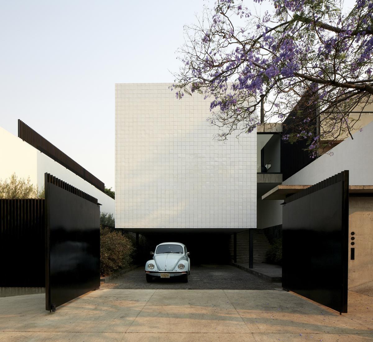 Casa Alpes in Mexico City, een ontwerp van het Mexicaanse architectenbureau Productora.