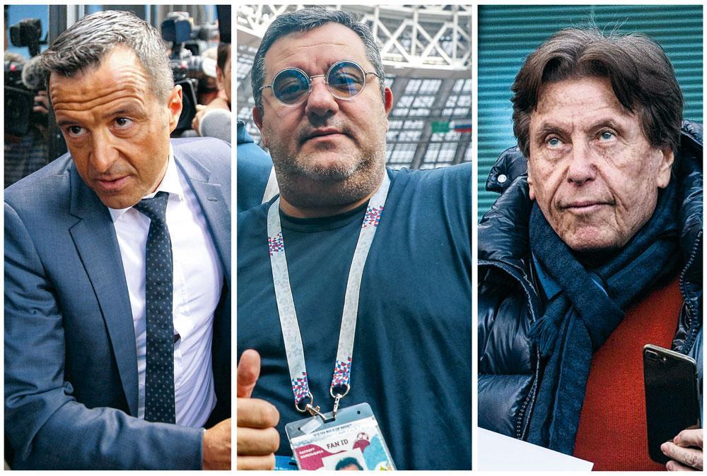 Jorge Mendes, Mino Raiola et Pini Zahavi : c'est le trio d'agents de joueurs les plus influents dans le football mondial. Ils contrôlent la plupart des stars du ballon rond et déterminent la politique sportive de nombreux clubs.