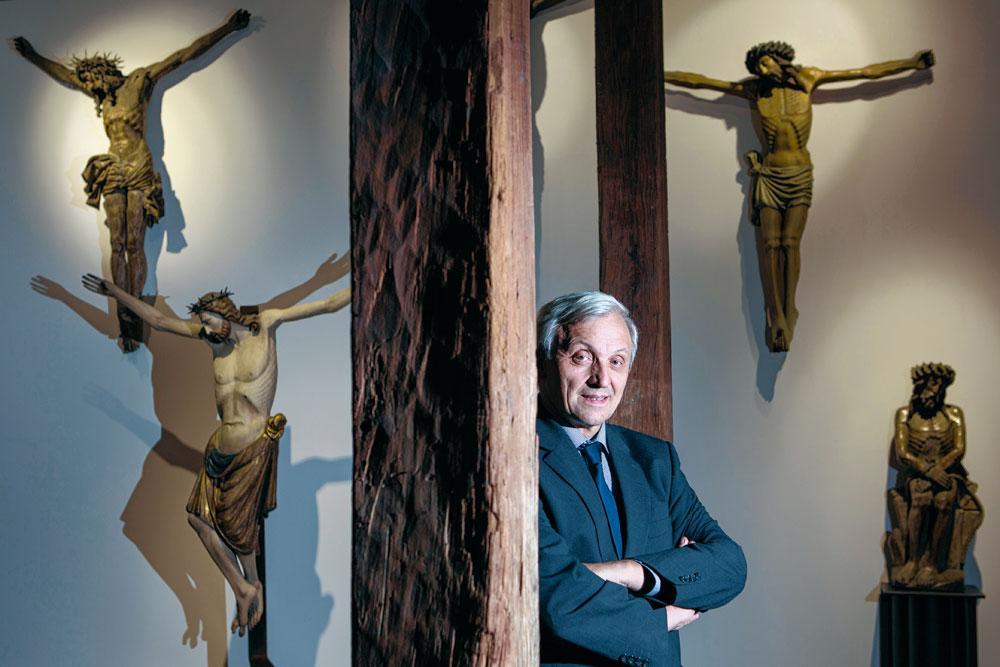 Philippe George, le conservateur-inventeur du Trésor de Liège.