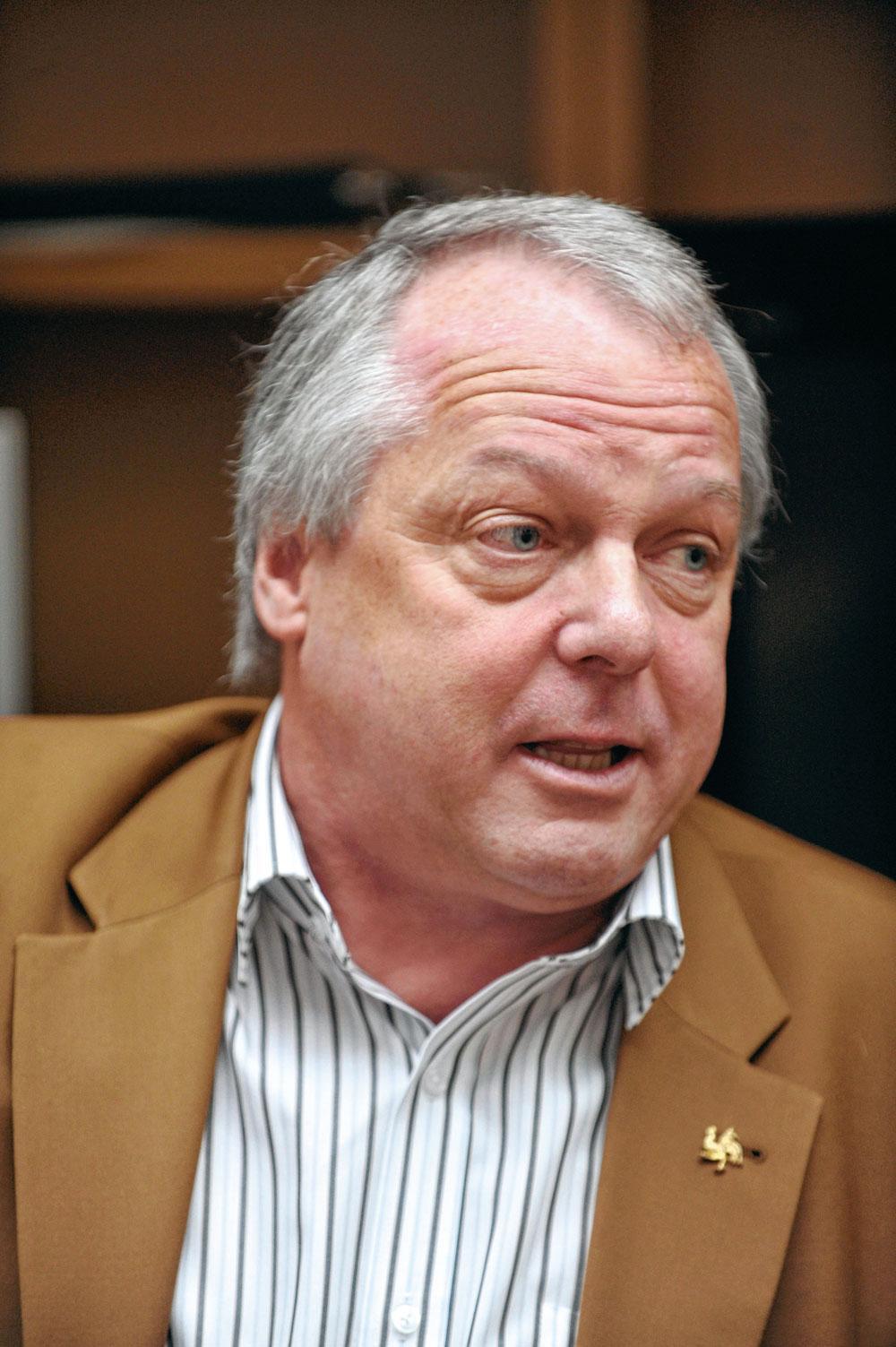 Freddy Joris, ancien directeur de l'Institut du patrimoine wallon.