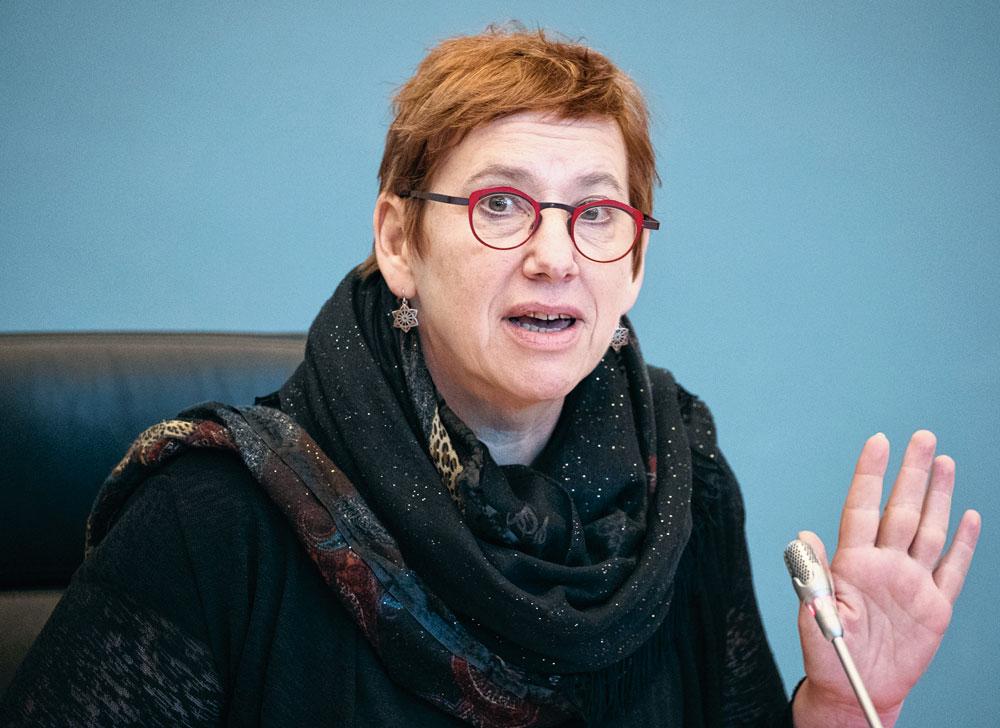 Christine Planus, présidente du comité syndical CGSP-Publifin.