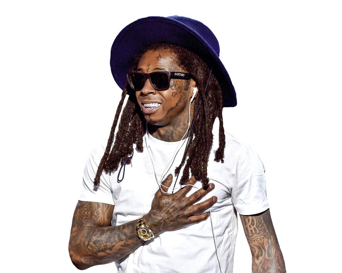 Lil Wayne en zijn Rolex Sky-Dweller Oyster Perpetual.