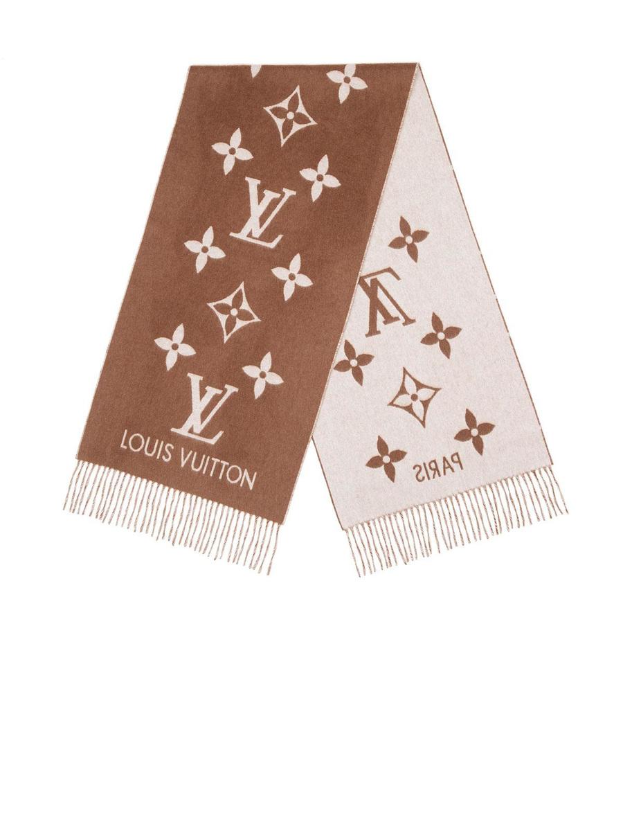 Reykjavik-sjaal in kasjmier (690 euro), Louis Vuitton.