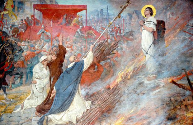 Jeanne d'Arc voulut bouter l'Anglais hors de France : la tentation d'un retour au 