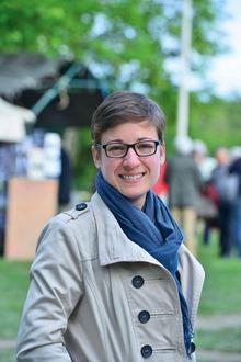 Lise Magnier, candidate Les Républicains, aux législatives dans la 4e circonscription de la Marne.