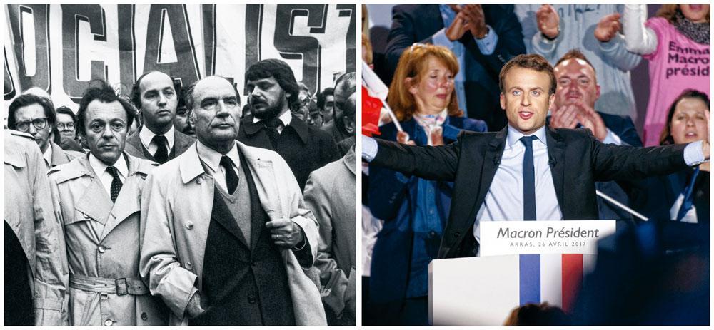 L'élection de François Mitterrand, en 1981, est un espoir. La nomination de Laurent Fabius aux Finances, un retour au réalisme. Et l'élection d'Emmanuel Macron, en 2017, l'aboutissement d'une polarisation à bout de souffle.