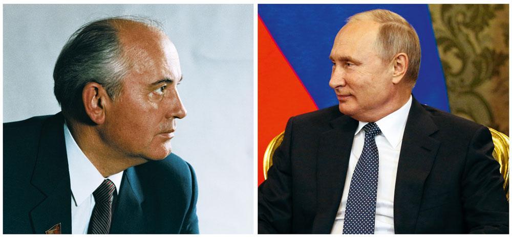 Mikhaïl Gorbatchev, arrivé à la tête de l'URSS en 1985, accompagne son agonie durant cette deuxième moitié de décennie. Place, dès la décennie suivante, à la Russie, dont Vladimir Poutine est aujourd'hui le nouveau tsar.
