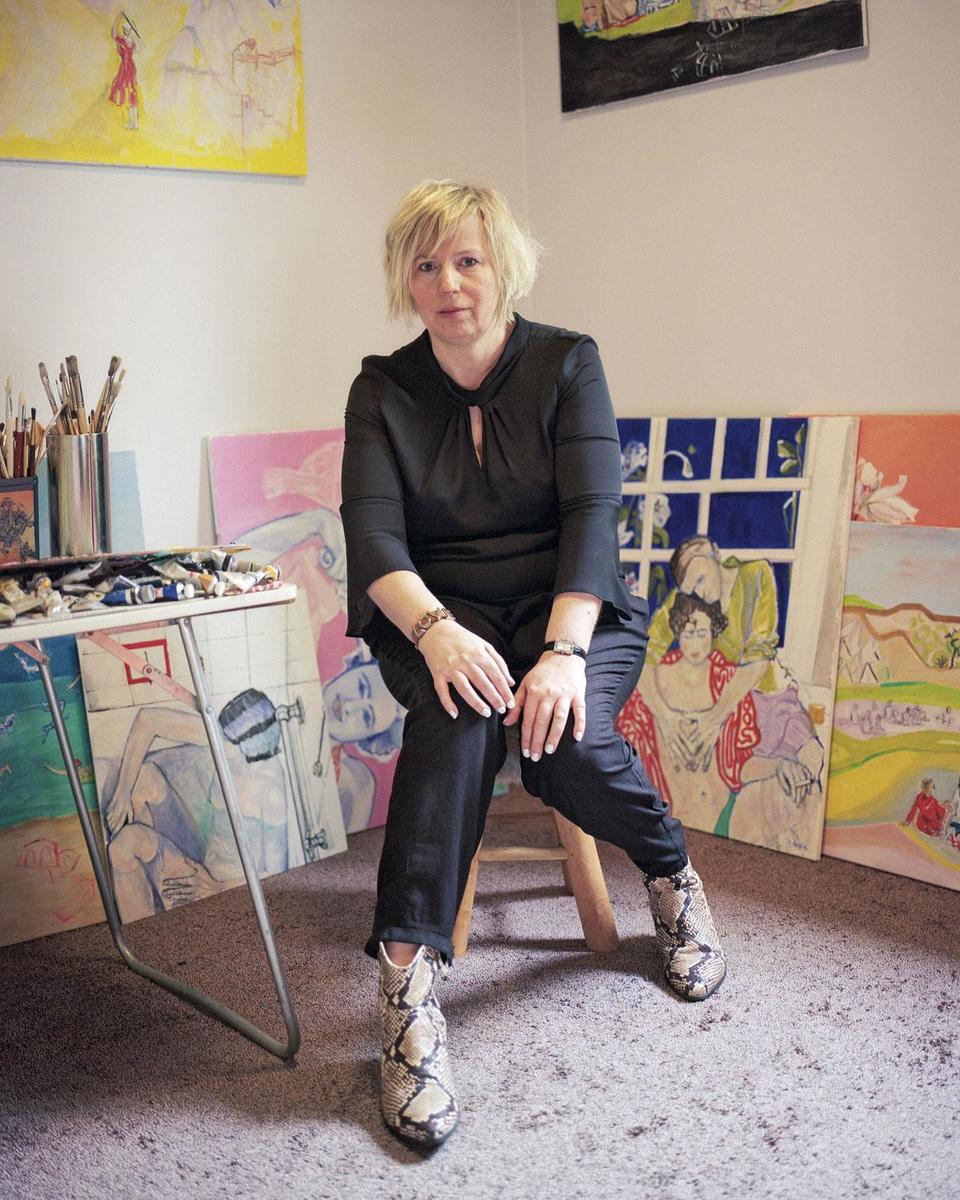 Het keerpunt in Inge Depoorters leven: 'Ik heb mezelf teruggevonden door te schilderen'