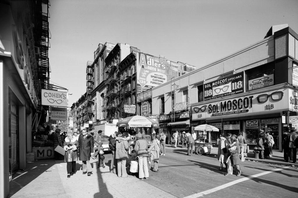De originele Moscot store anno 1977