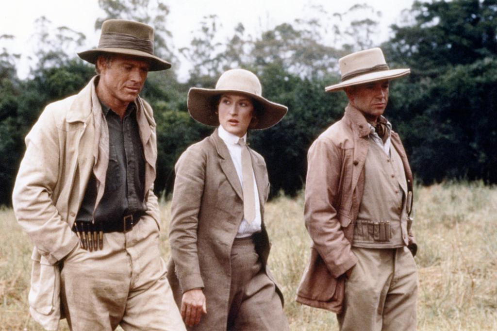 Meryl Streep in safari-jasje