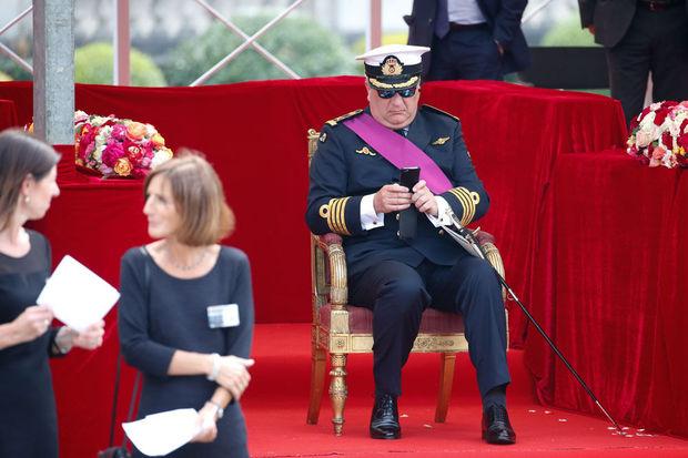 Le Prince Laurent, peu concerné par le défilé militaire du 21 juillet dernier.