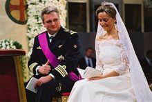 Le prince Laurent épouse Claire Coombs le 12 avril 2003