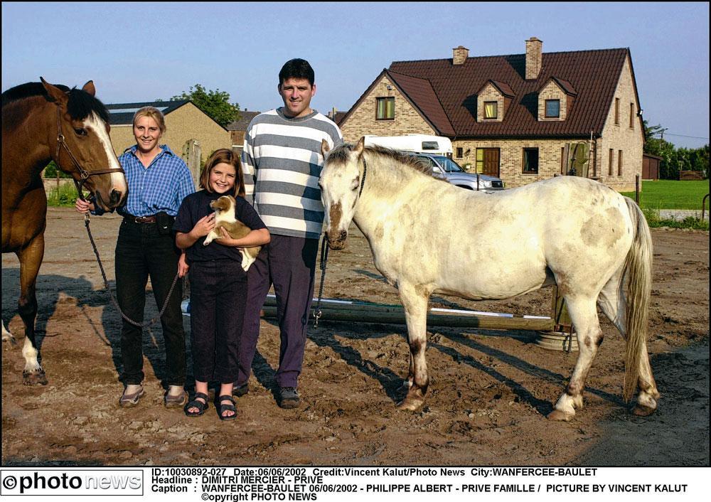 Les chevaux, grande passion de Katty. Le couple en élève aujourd'hui quatre, dans sa propriété de Wanfercée-Baulet.