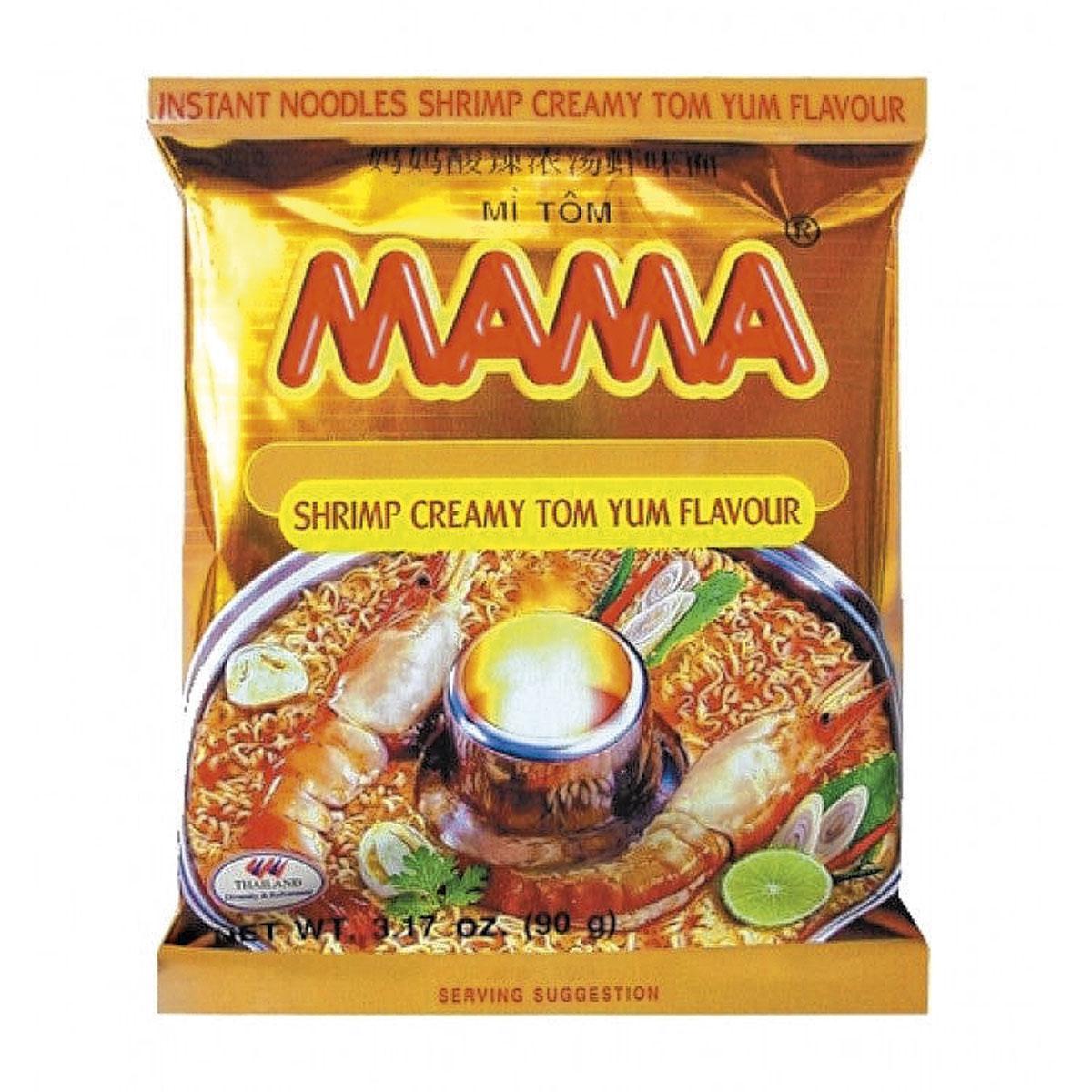 Mama Instant Noodle Shrimp Creamy Tom Yum