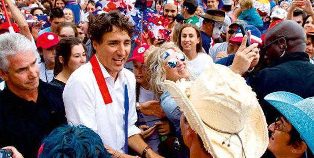 Le Canada de Justin Trudeau s'apprête à tester l'allocation universelle. © RON WARD/REPORTERS