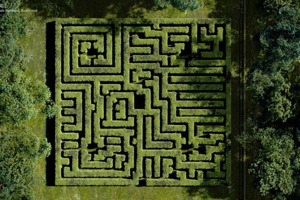 Traquair House Maze