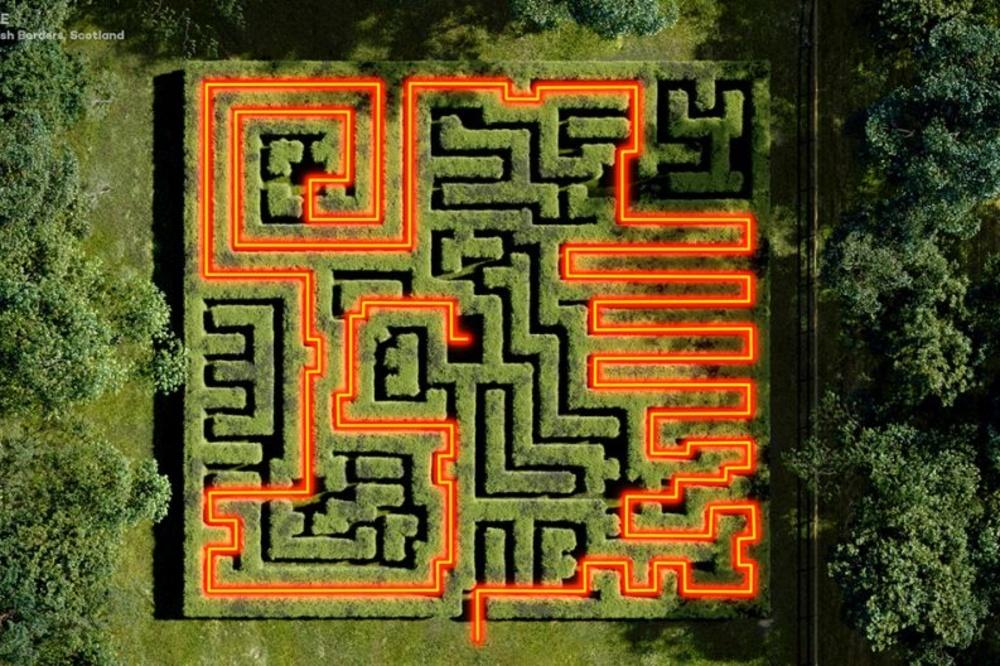 Traquair House Maze