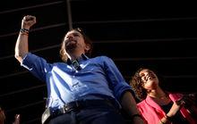 Le leader de Podemos (We Can) Pablo Iglesias