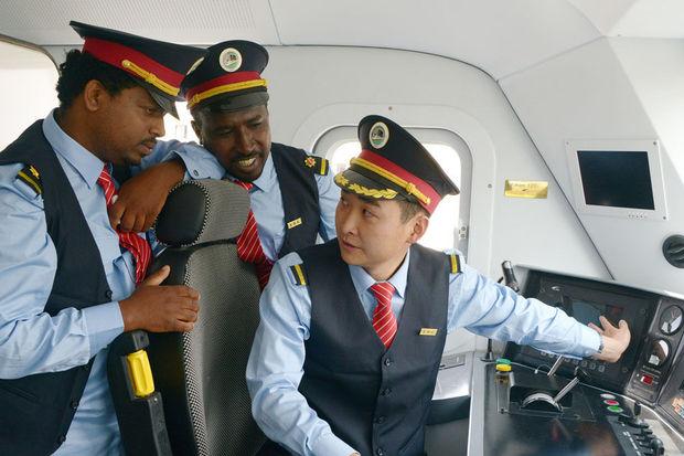 L'Ethiopie inaugure un train chinois