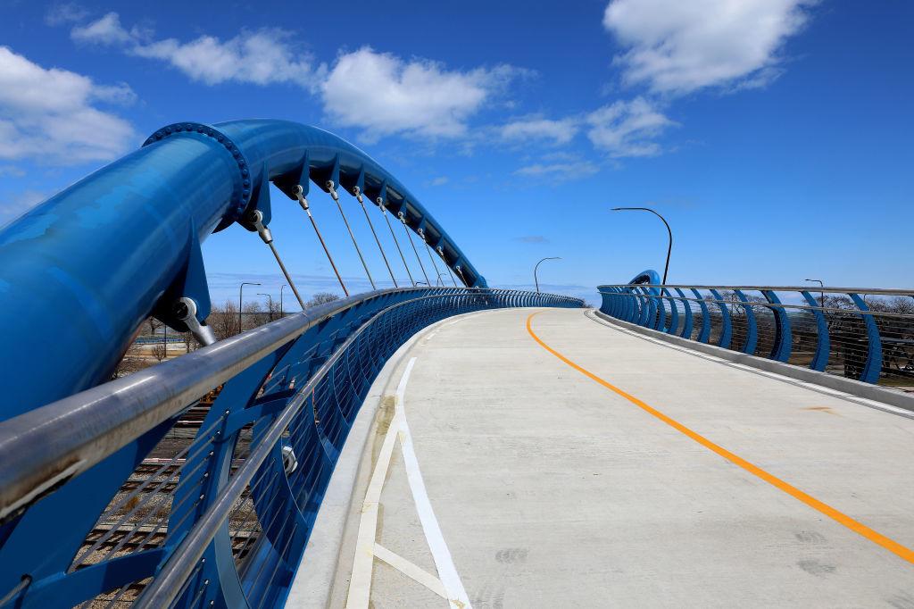 41st Street Bridge in Chicago moest het onderspit delven voor het Limburgs fietspad