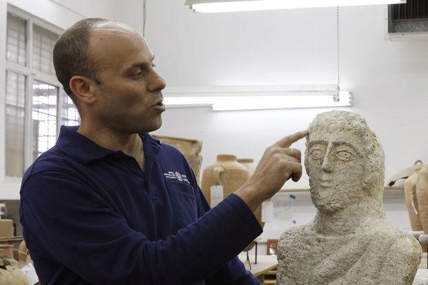 Des bustes de l'époque romaine découverts par une promeneuse