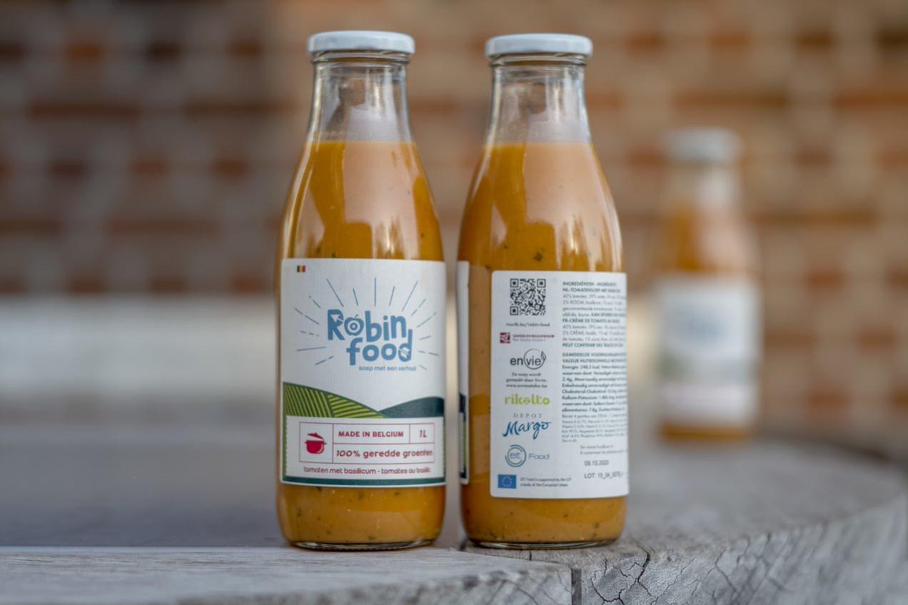 Robin Food transformeert overschotten tot soep voor voedselhulp