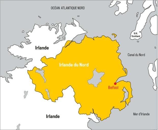 Après la proclamation d'une république en Irlande en 1949, l'Irlande du Nord est restée britannique.