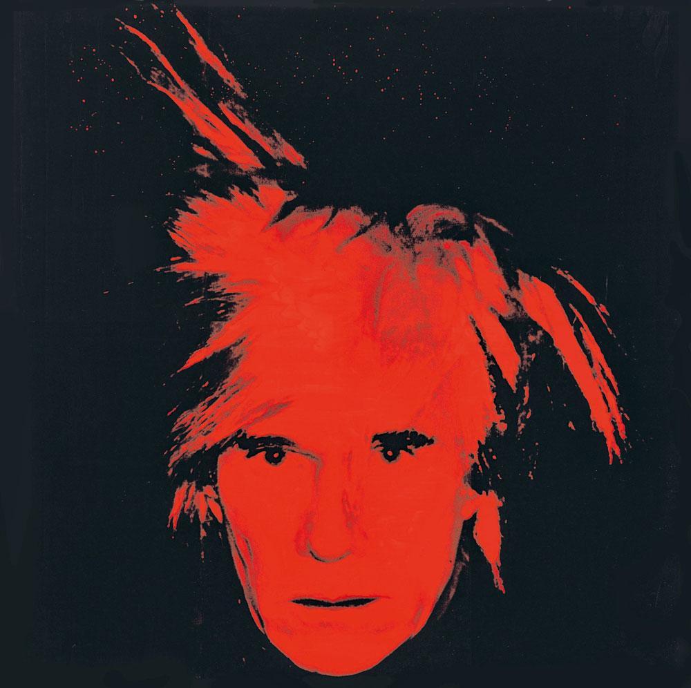 Autoportrait, Andy Warhol, 1986, (203,2 cm × 203,2 cm).