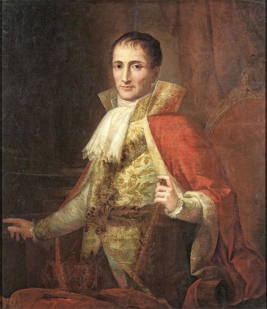 Portrait de Joseph Ier, José Flaugier, env.1809. Que Napoléon ait placé son propre frère sur le trône d'Espagne était une erreur politique.
