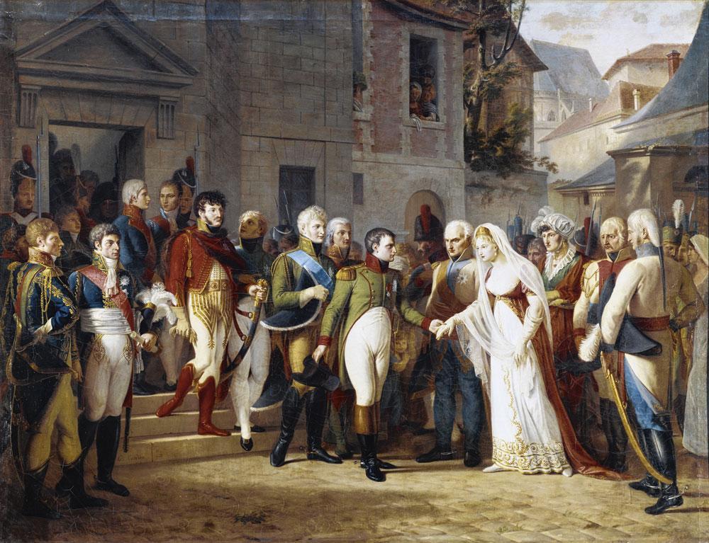 Traités de Tilsit, Napoléon reçoit la reine Louise de Prusse