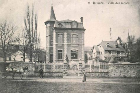 Villa des Roses à Rivière (entre Dinant et Namur)