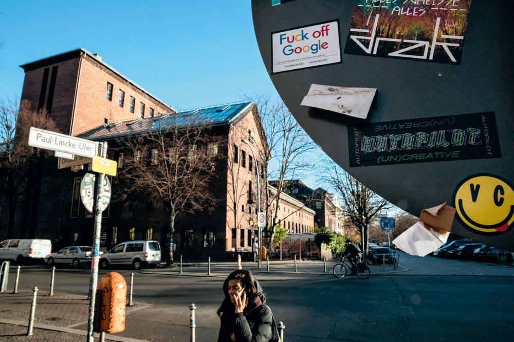 A Kreuzberg, berceau des mouvements contestataires et de la contre-culture, tout le monde s'est mobilisé : Google n'y ouvrira pas de 