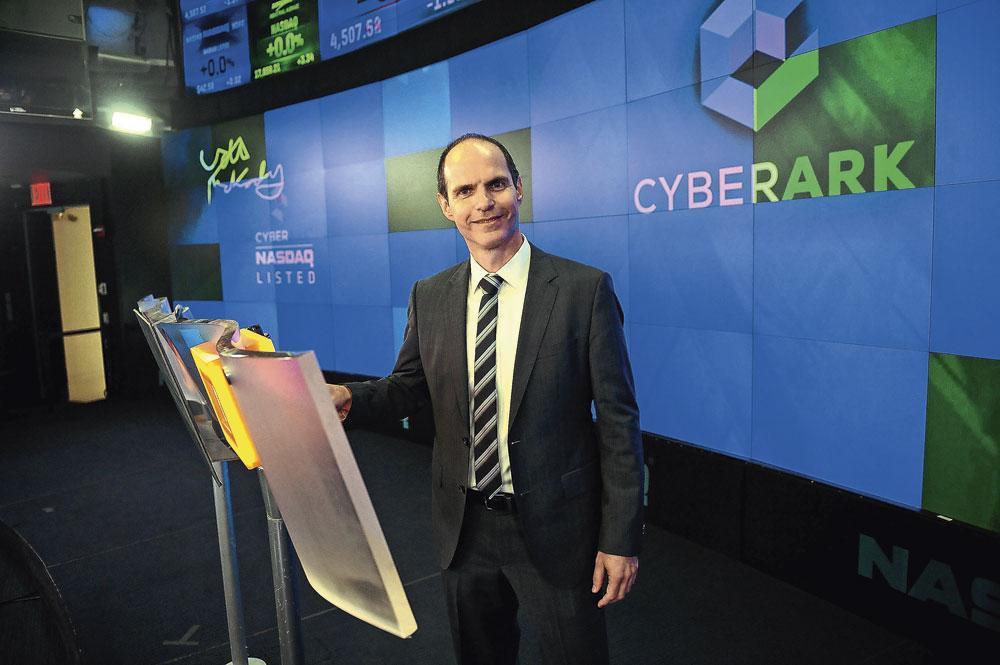 Udi Mokady, cofondateur de CyberArk. Les deux sociétés sont aujourd'hui cotées au Nasdaq, à New York.