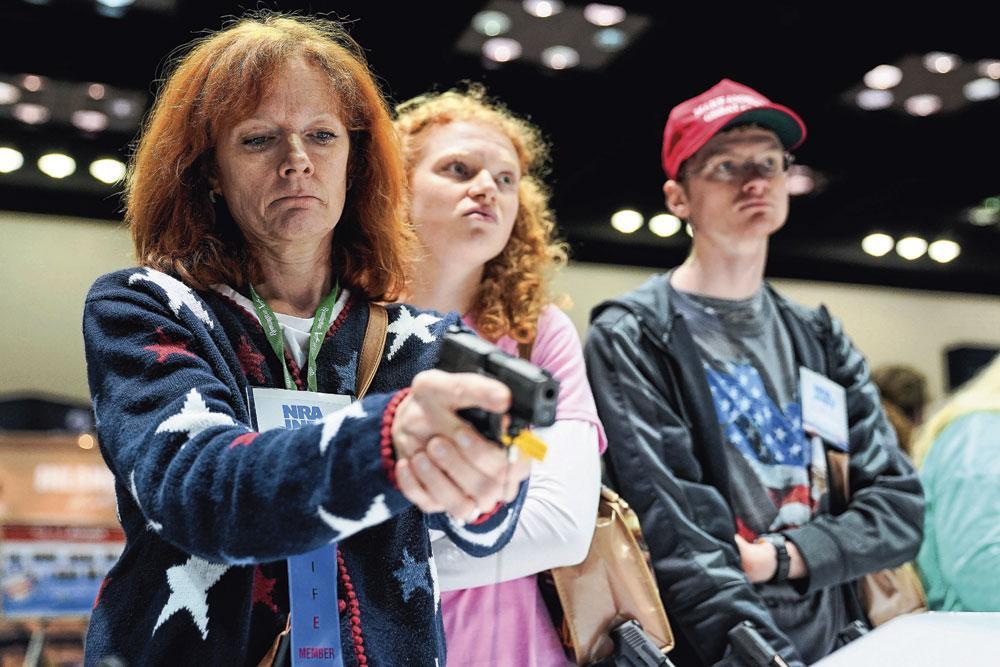 Le lobby de la NRA défend la culture des armes à feu avec une pugnacité redoutable.