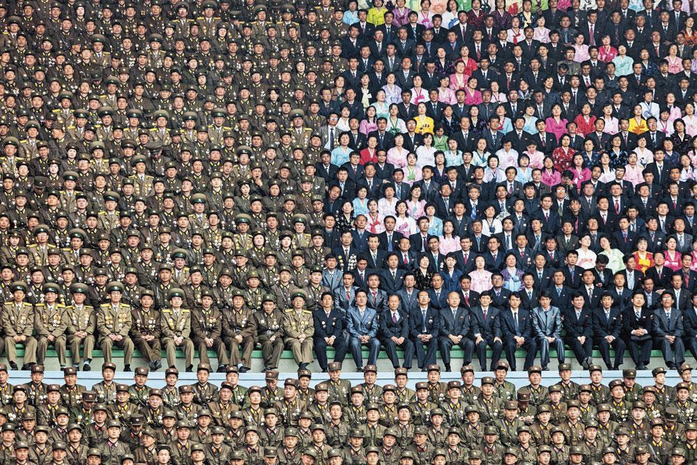 PHILIPPE CHANCEL Cette photo prise en Corée du Nord montre comment le régime réduit la réalité à un spectacle.