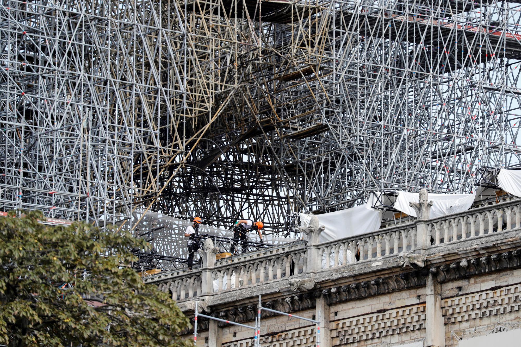 Notre-Dame de Paris: le point sur un chantier titanesque