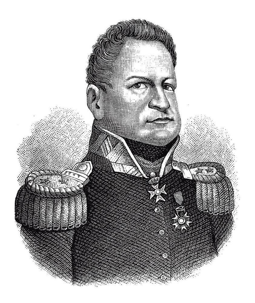 Portrait du général néerlandais David Hendrik Chassé, qui a arrêté la garde qu'il a lui-même servie si longtemps.