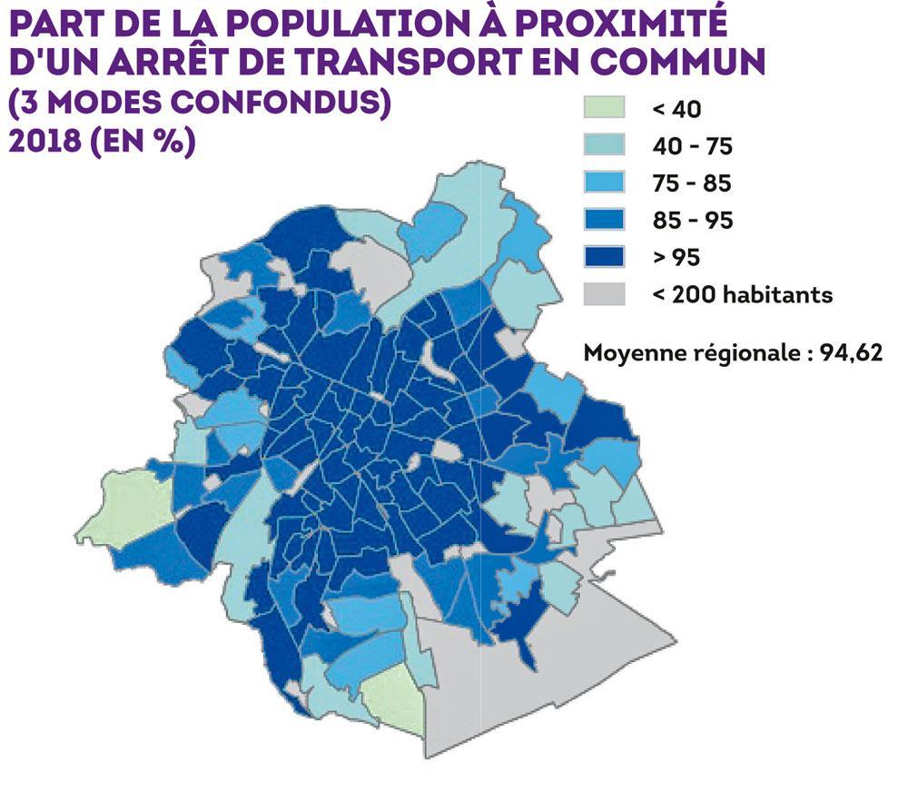 Mobilité et environnement : les disparités entre quartiers bruxellois sont nombreuses