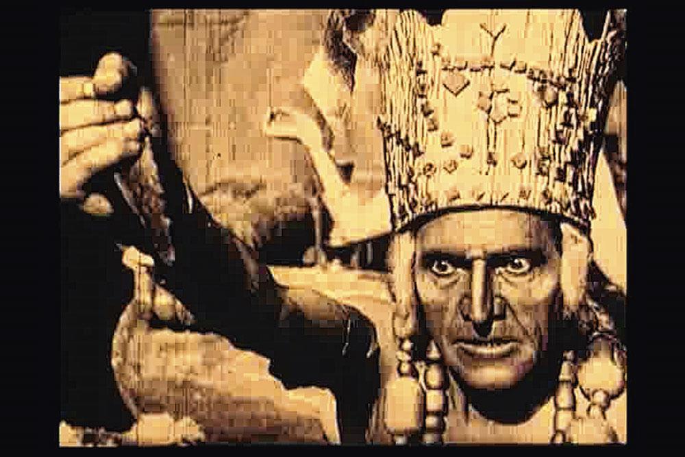 Le jeune héros des Araignées (1919 - 1920), de Fritz Lang, découvre la dernière retraite des descendants des Incas, comme Tintin dans Le Temple du soleil.