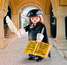 Luther superstar : il a sa figurine Playmobil. 