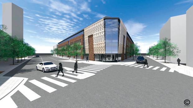 L'ancien centre de tri postal fera place à Renouv'O et à ses 9 000 m2 de bureaux.