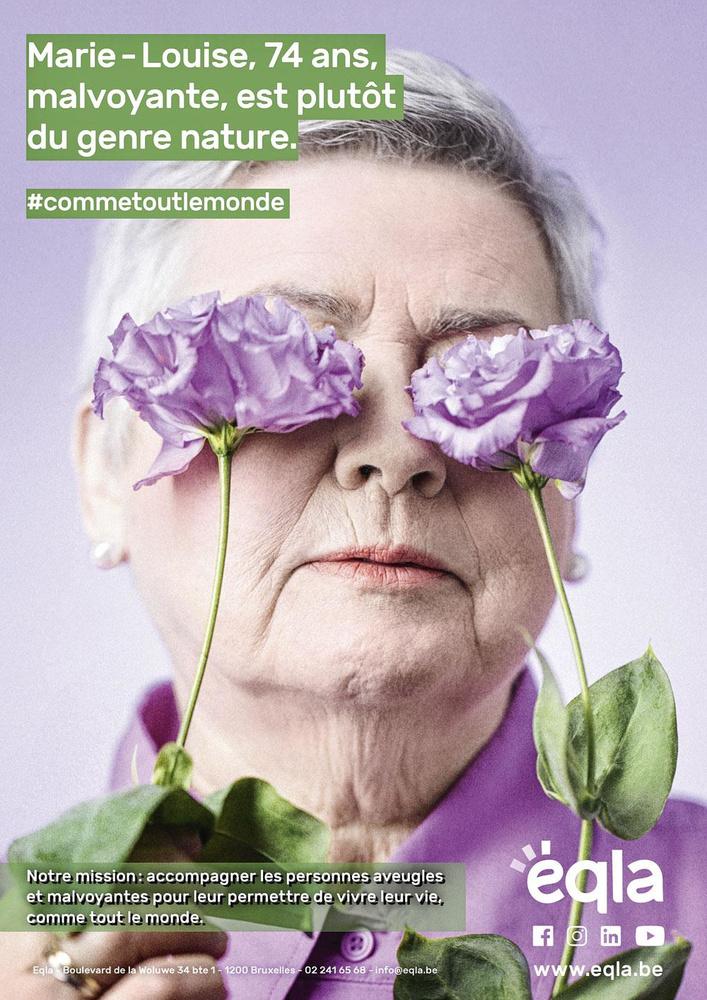 Eqla lance #commetoutlemonde, une campagne de sensibilisation à la déficience visuelle.