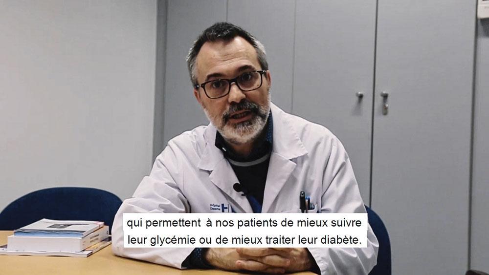 Laurent Crenier, directeur de la clinique de détectologie de l'hôpital Erasme, à Bruxelles.