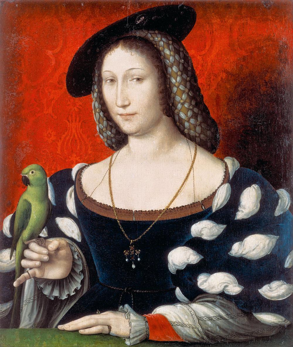 Marguerite de Navarre, soeur de roi, femme de lettres et femme politique  (ici peinte par Jean Clouet).