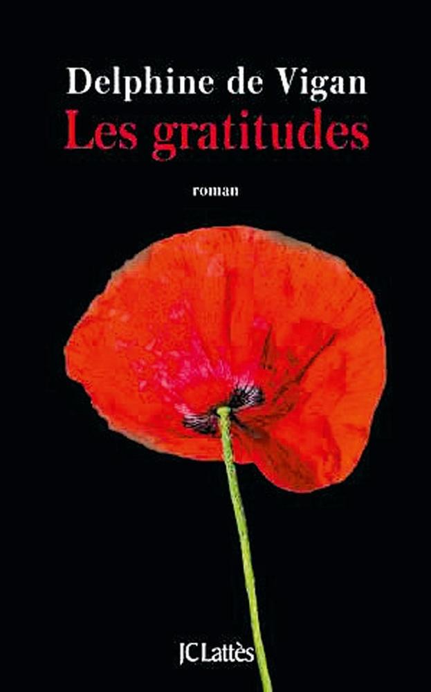 Les Gratitudes, par Delphine de Vigan, éd. JC Lattès, 172 p.