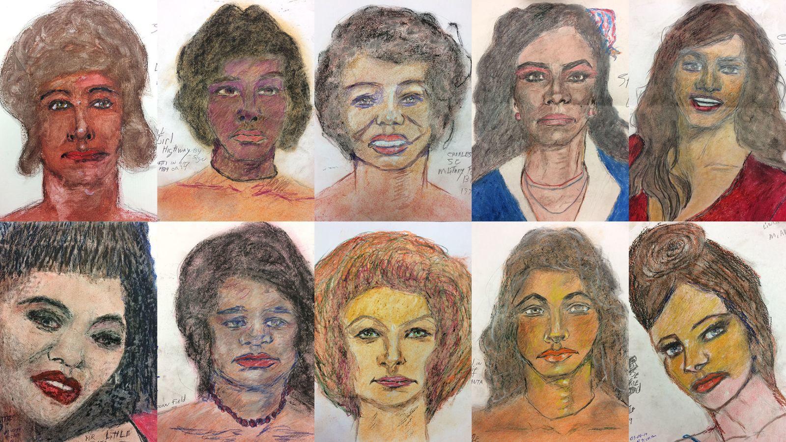 Les victimes de Samuel Little.