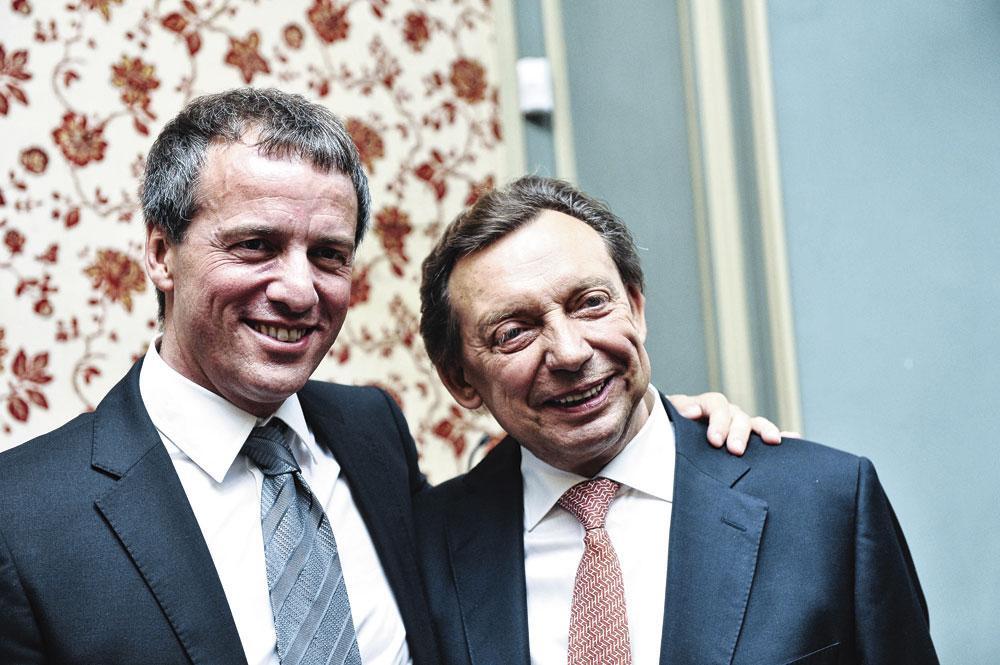 Stéphane Moreau et Michel Daerden en 2012 : le choc de deux ambitions.