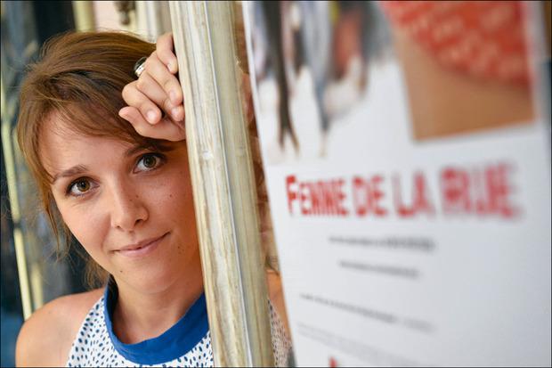 Sofie Peeters : cette étudiante fut l'auteure, en 2012, d'un documentaire sur les agressions verbales sexistes dans un quartier bruxellois.