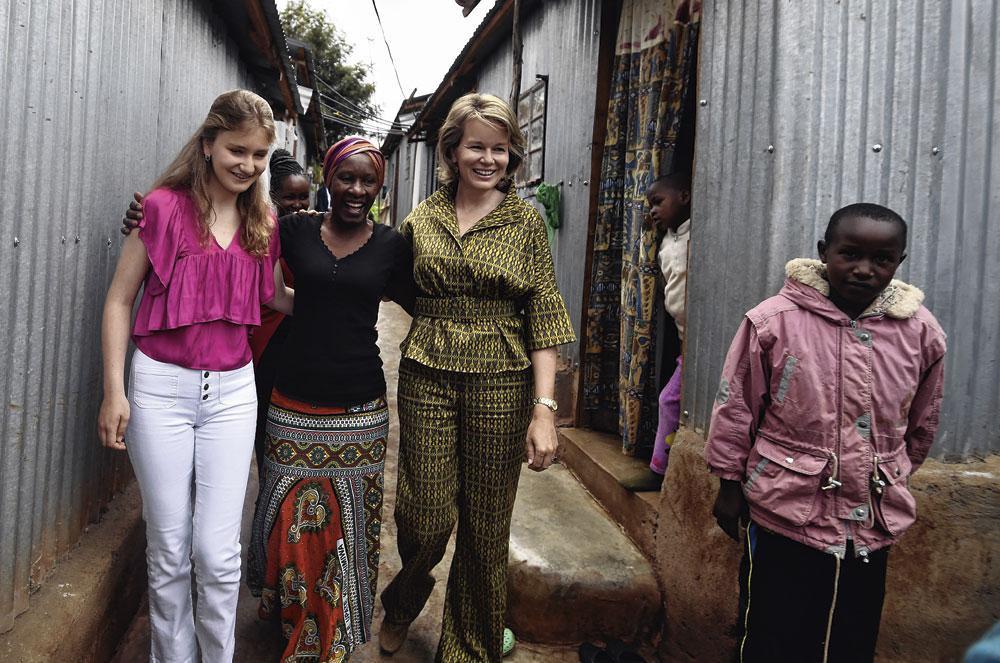 Fin juin dernier, Elisabeth a été invitée à participer à une mission Unicef de sa mère au Kenya, présence qui a créé la surprise.